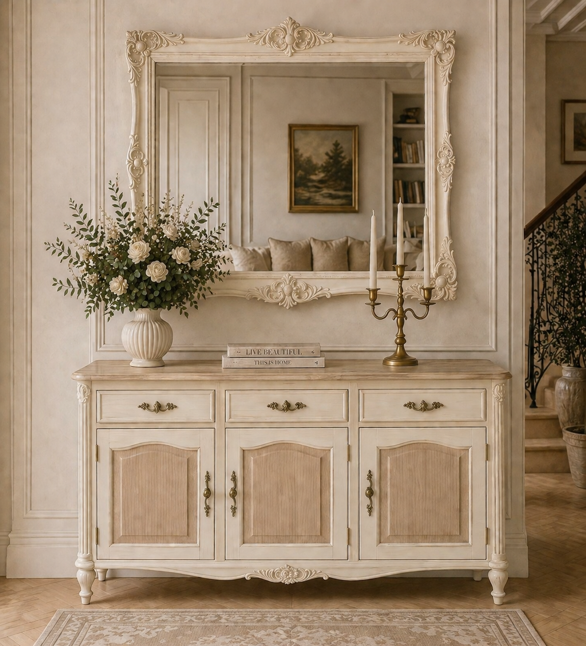Madia  Sariel– Credenza Artigianale Stile Maison